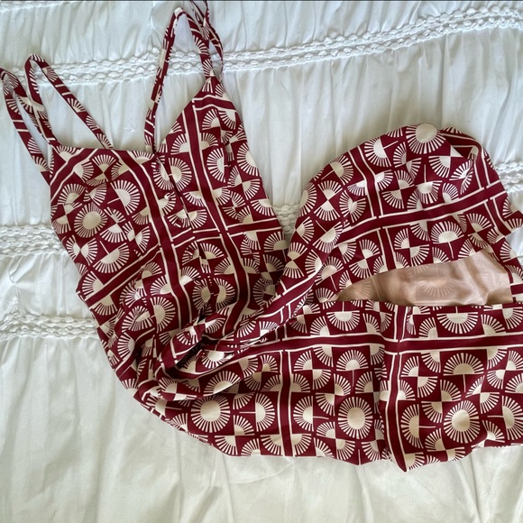 Stone Cold Fox silk midi dress size 1 - Picture 3 of 7